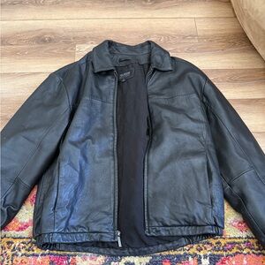 Wilsons Leather Classic Black Jacket